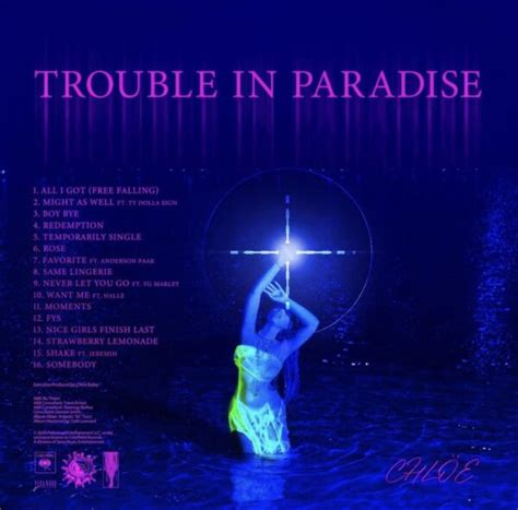 chloe trouble in paradise songs.